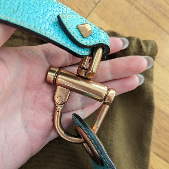 Gucci GG Jackie Shoulder Bag with Tiffany Blue trim - Picture 13 of 17